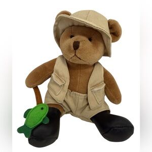 RUSS Skiffer Plush Fishing Bear